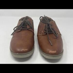 Men's/ BIG BOYS Deer Stags Jasper Sneaker Oxford Shoes Size 1M Brown